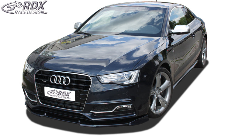 RDX Front Spoiler VARIO-X for AUDI A5 2011+ / S5 (Coupe + convertible + Sportback, S-Line- and S5-Frontbumper) Front Lip Splitter
