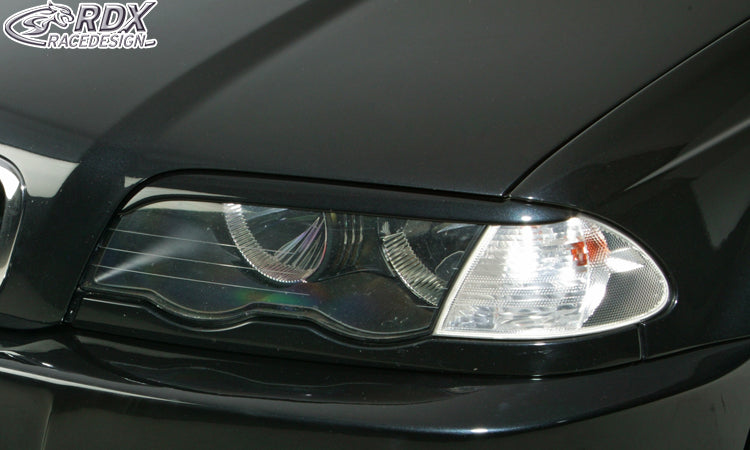 RDX Headlight Covers for BMW 3-series E46 sedan/Touring -2002