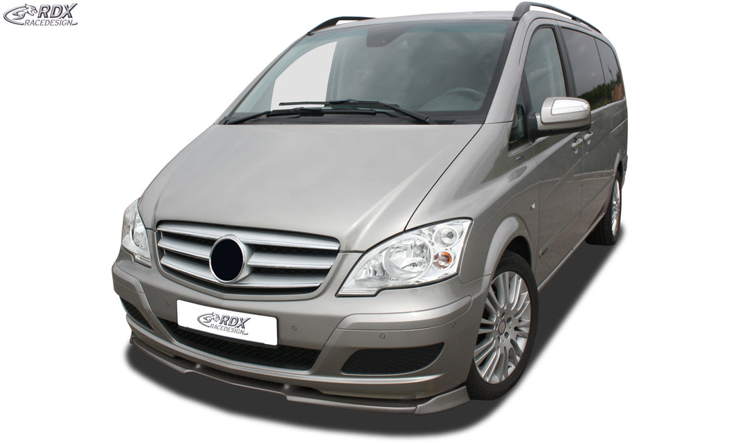 RDX Front Spoiler VARIO-X for MERCEDES Viano W639 / V639 (2010+) Front Lip Splitter
