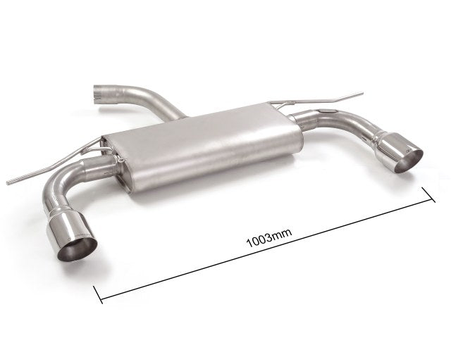 VW Golf 7 AU Rear Silencer Left/Right 50.0857.61
