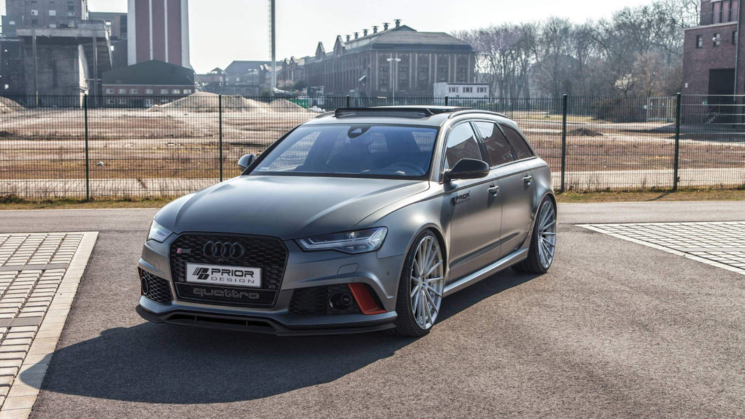 Audi A6 C7 Avant Facelift Front Splitter PD600R