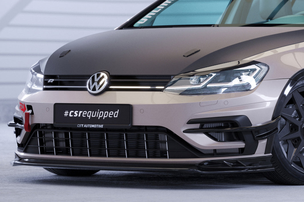 VW Golf 7 R Front Splitter CSL625-G