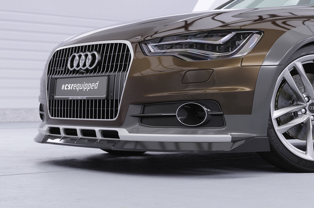 Audi A6 C7 Allroad Front Splitter CSL809-G