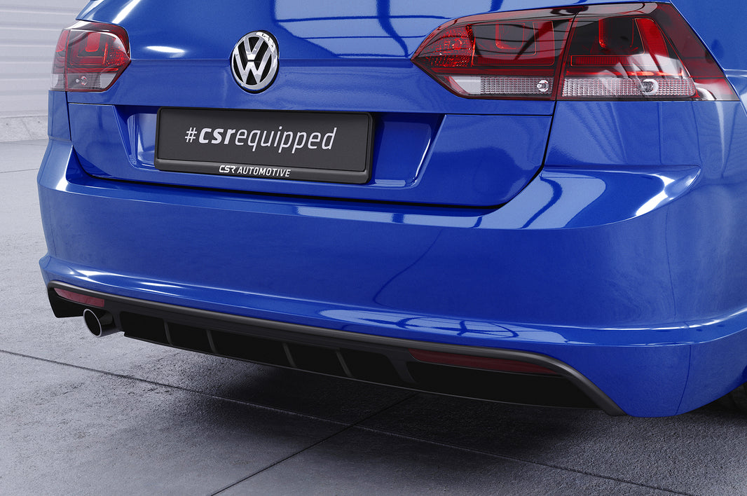 VW Golf 7 R-Line Rear Diffuser HA242-G