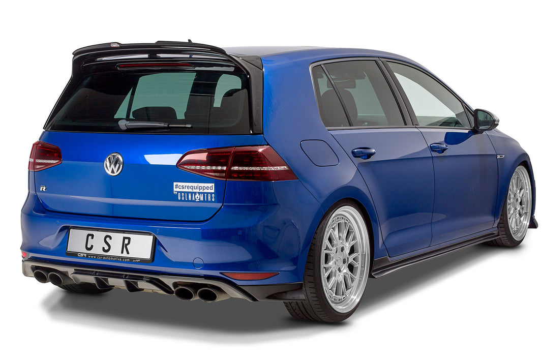 VW Golf 7 R/R-Line Rear Diffuser HA253-G