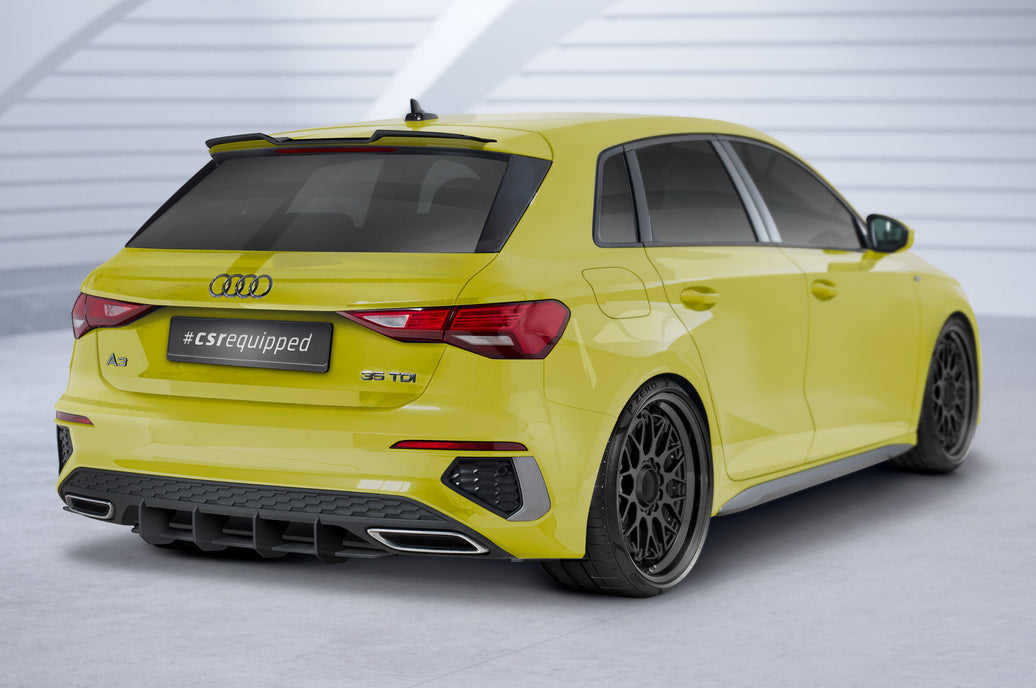 Audi A3 8Y S-Line Rear Diffuser HA383-L