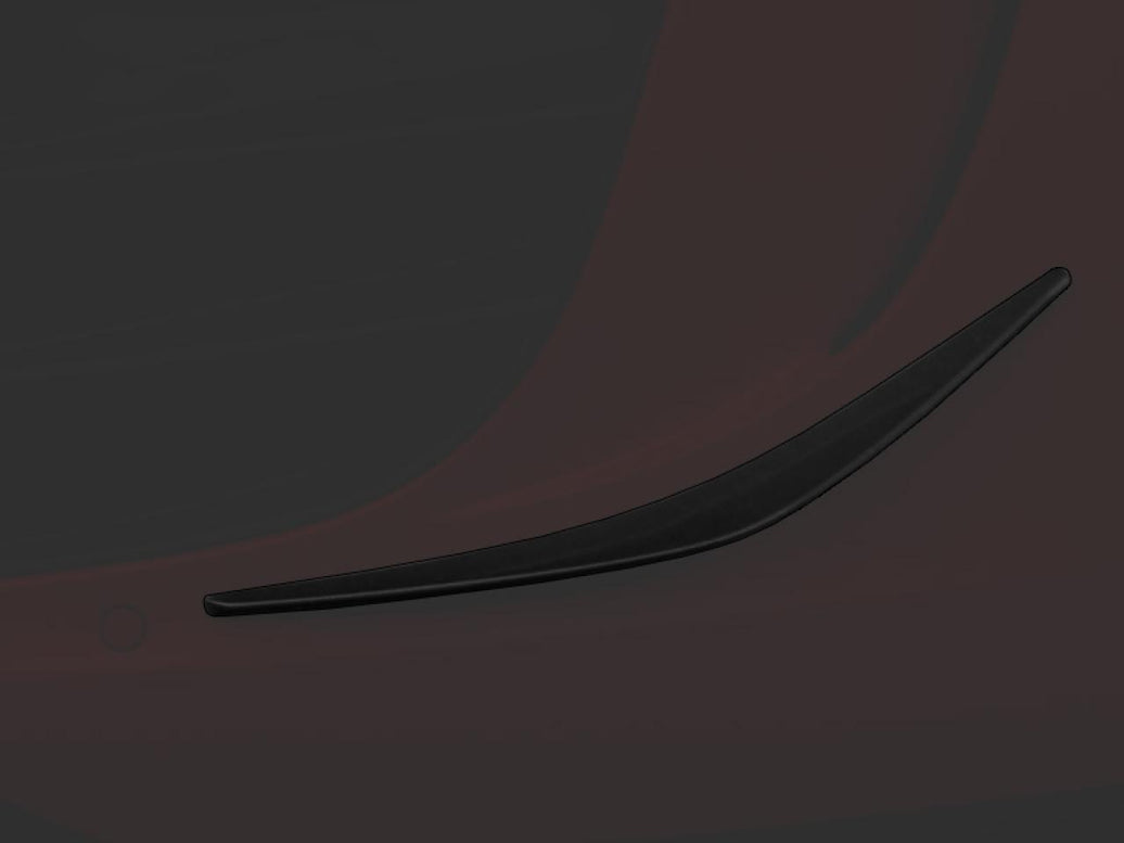 Audi R8 Type 42 Front Canards PD GT650