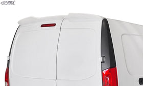 RDX Roof Spoiler for MERCEDES Citan (W415 / X / 2012+) & NISSAN NV250 (W / 2019+) & RENAULT Kangoo (W / 2013+) with 2 Rear Doors / Wing Doors