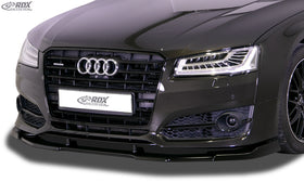 RDX Front Spoiler VARIO-X for AUDI A8 D4/4H S-Line, S8, Sport-Edition (2013+) Front Lip Splitter