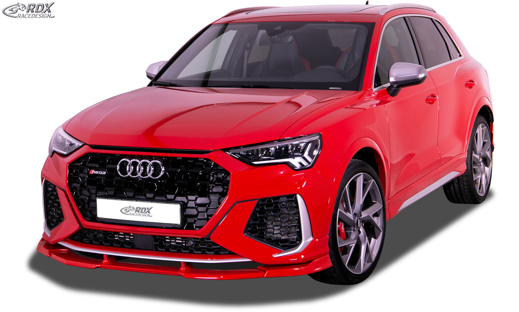 RDX Front Spoiler VARIO-X for AUDI RS Q3 (F3) Front Lip Splitter