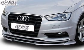 RDX Front Spoiler VARIO-X for AUDI A3 8V, 8VA Sportback, 8VS Sedan, 8V7 Convertible Front Lip Splitter
