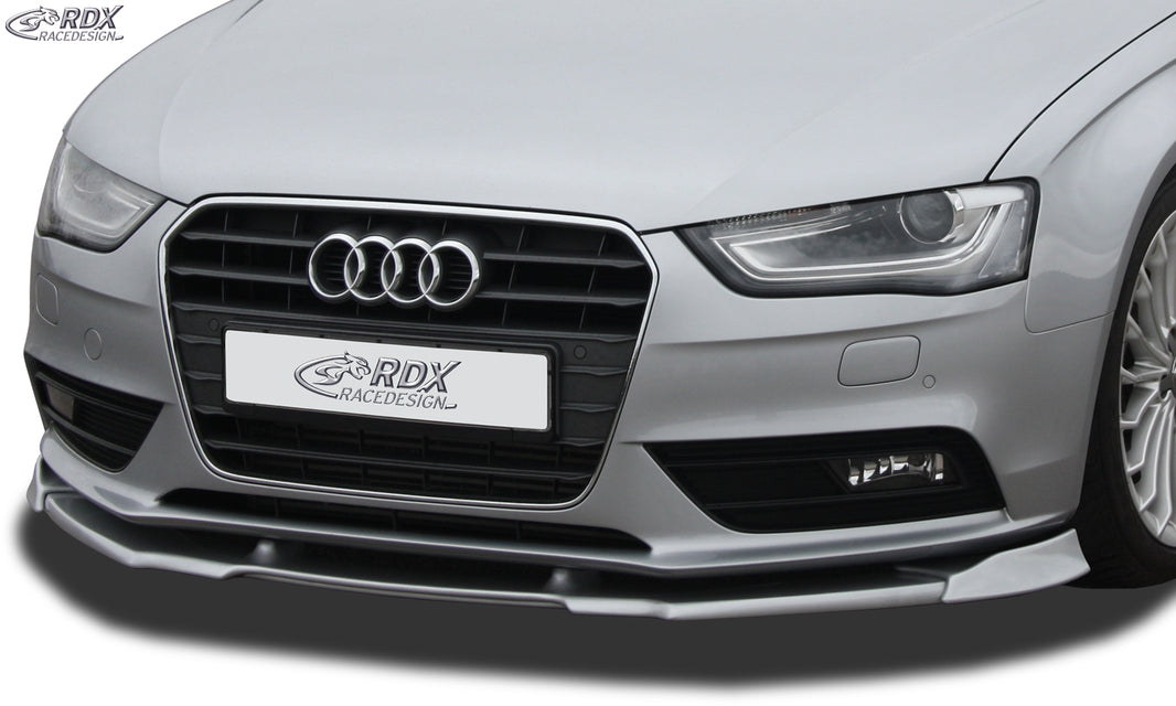 RDX Front Spoiler VARIO-X for AUDI A4 B8 Facelift 2011+ Front Lip "V1" Splitter