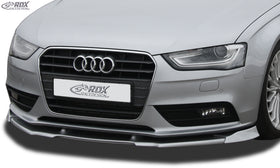 RDX Front Spoiler VARIO-X for AUDI A4 B8 Facelift 2011+ Front Lip "V1" Splitter
