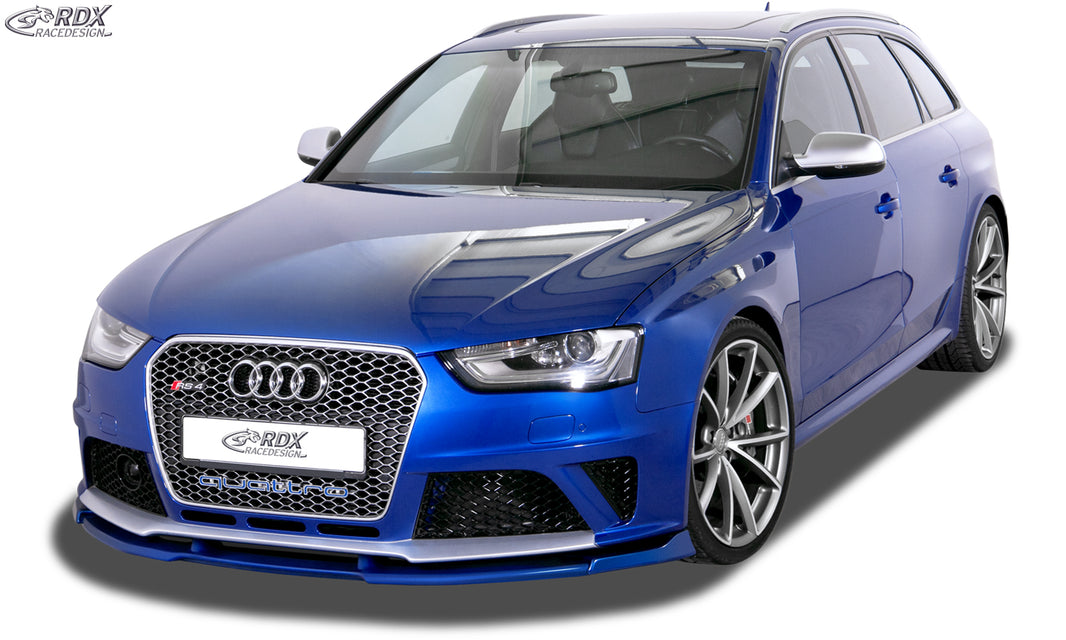 RDX Front Spoiler VARIO-X for AUDI RS4 B8 Front Lip Splitter