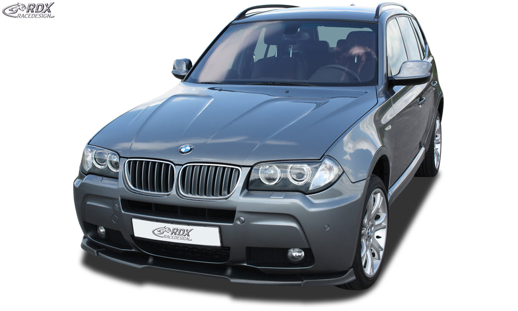 RDX Front Spoiler VARIO-X for BMW X3 E83 M-Styling 2006+ Front Lip Splitter