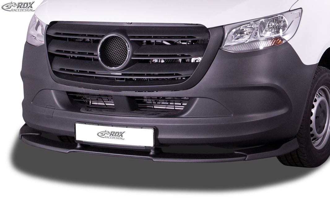 RDX Front Spoiler VARIO-X for MERCEDES Sprinter (906/907/910 / 2018+) Front Lip Splitter