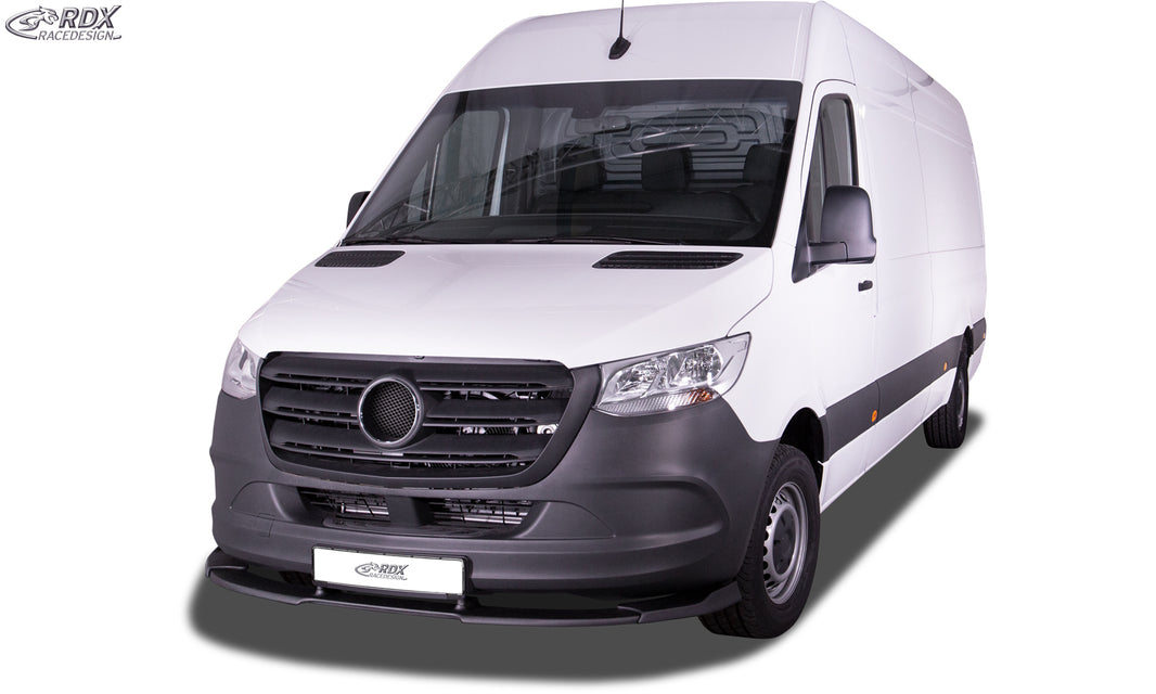 RDX Front Spoiler VARIO-X for MERCEDES Sprinter (906/907/910 / 2018+) Front Lip Splitter