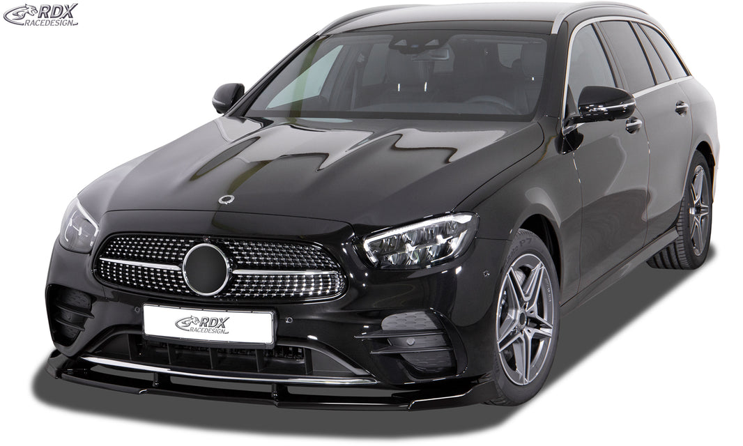 RDX Front Spoiler VARIO-X for MERCEDES E-Class AMG-Line (2020+) W213, S213, A238, C238 Front Lip Splitter