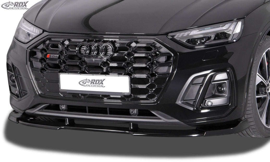 RDX Front Spoiler VARIO-X for AUDI Q5 S-Line & SQ5 (FY / 2021+), incl. Sportback Front Lip Splitter