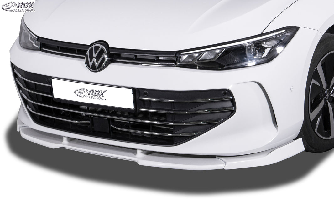 RDX Front Spoiler VARIO-X for VW Passat (CJ / B9 / 2024+) Front Lip Splitter