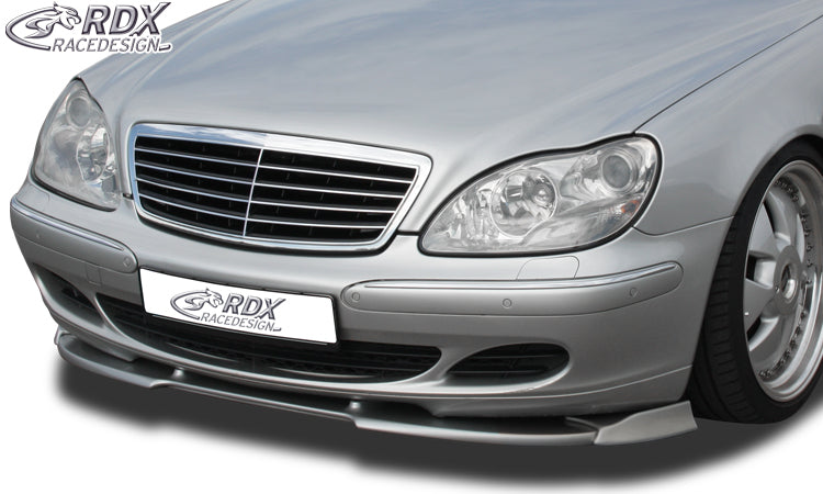 RDX Front Spoiler VARIO-X for MERCEDES S-class W220 2002+ Front Lip Splitter