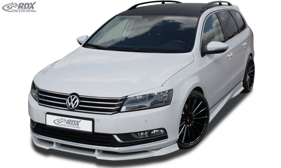 RDX Front Spoiler VARIO-X for VW Passat B7 / 3C Front Lip Splitter