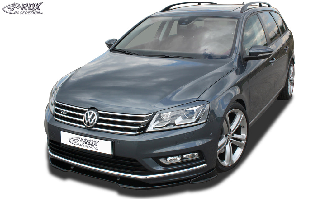 RDX Front Spoiler VARIO-X for VW Passat B7 / 3C R-Line Front Lip Splitter
