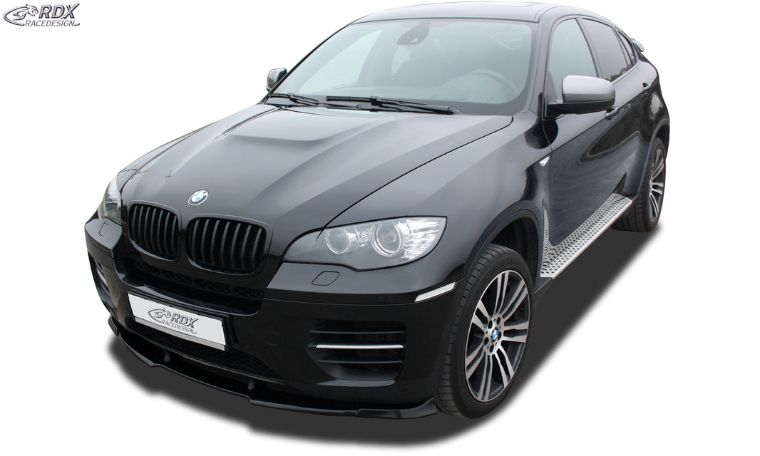 RDX Front Spoiler VARIO-X for BMW X6 E71 (incl. M50) Front Lip Splitter