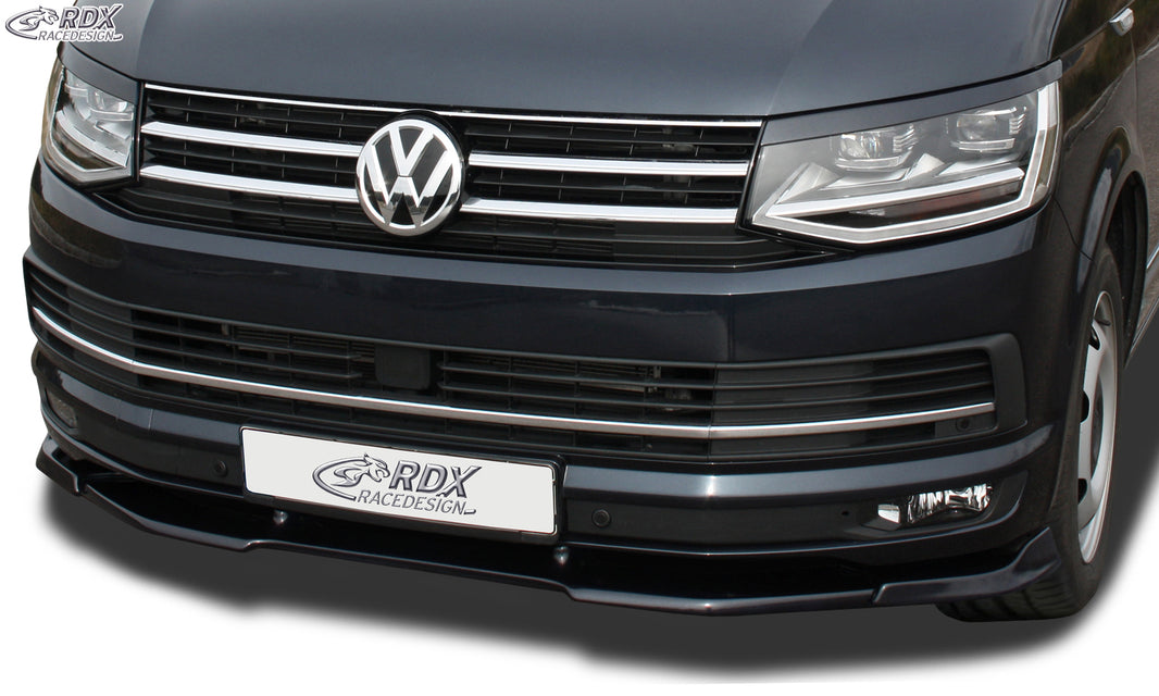 RDX Front Spoiler VARIO-X for VW T6 (for painted and unpainted bumper) Front Lip Splitter