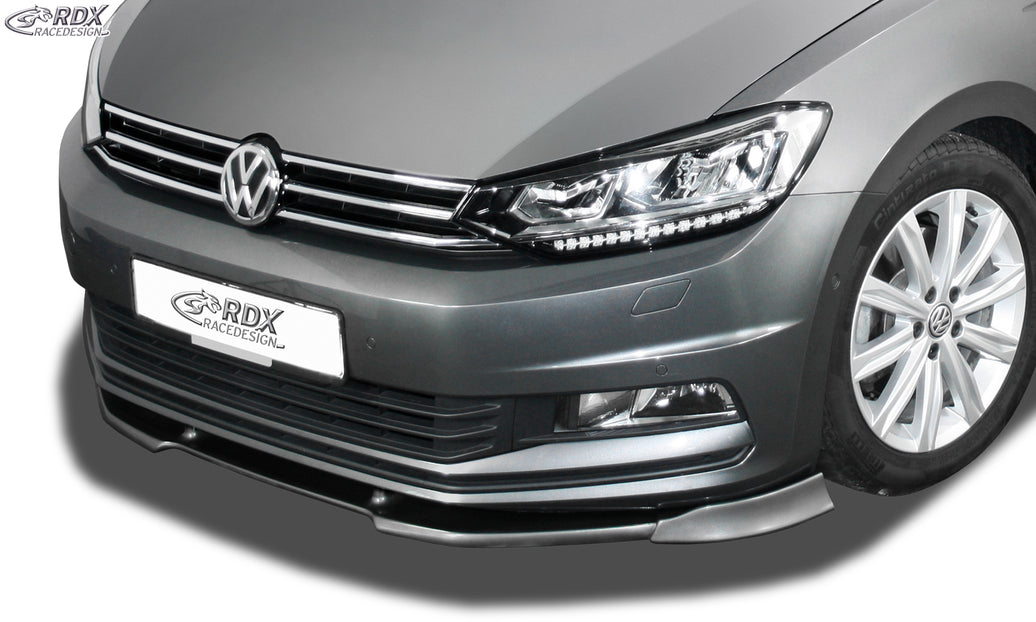 RDX Front Spoiler VARIO-X for VW Touran 5T 2015+ Front Lip Splitter