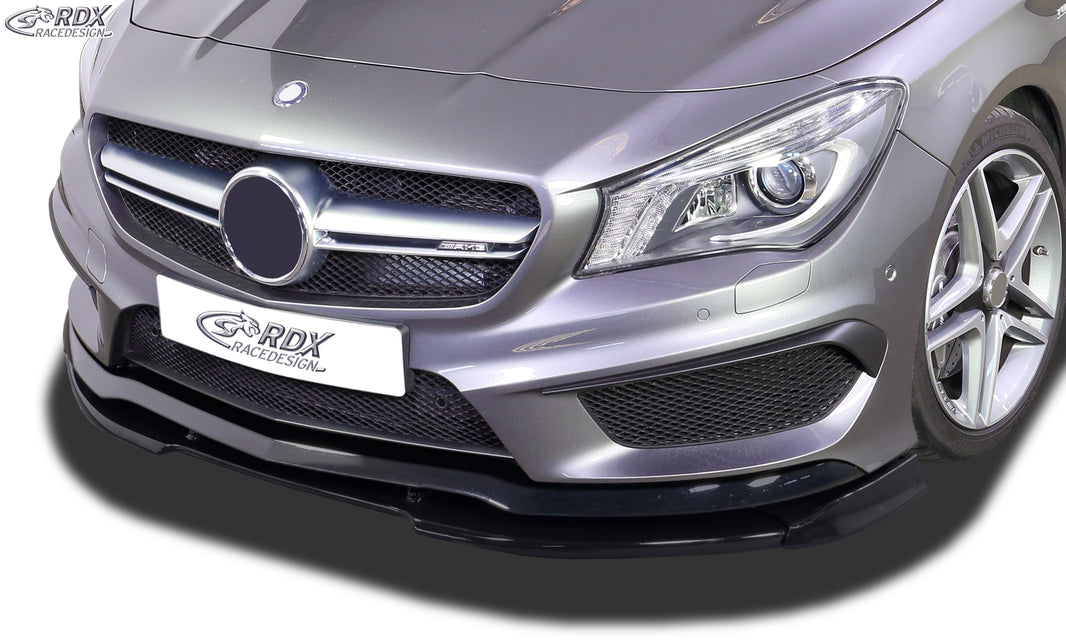 RDX Front Spoiler VARIO-X for MERCEDES CLA45 AMG C117/W117 Front Lip Splitter