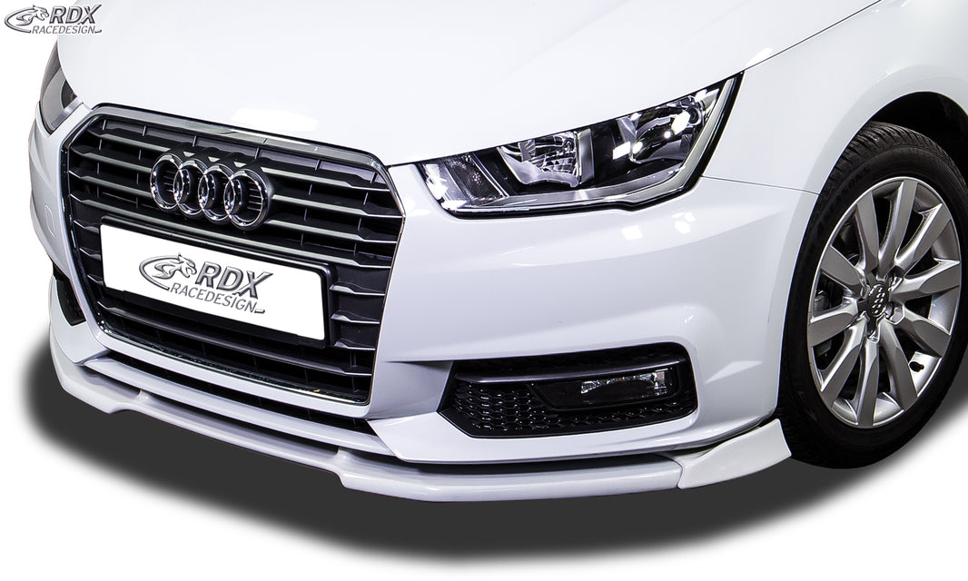 RDX Front Spoiler VARIO-X for AUDI A1 8X & A1 8XA Sportback (01/2015+, not S-Line) Front Lip Splitter