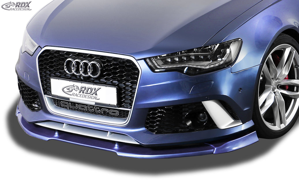 RDX Front Spoiler VARIO-X for AUDI RS6 4G C7 Front Lip Splitter