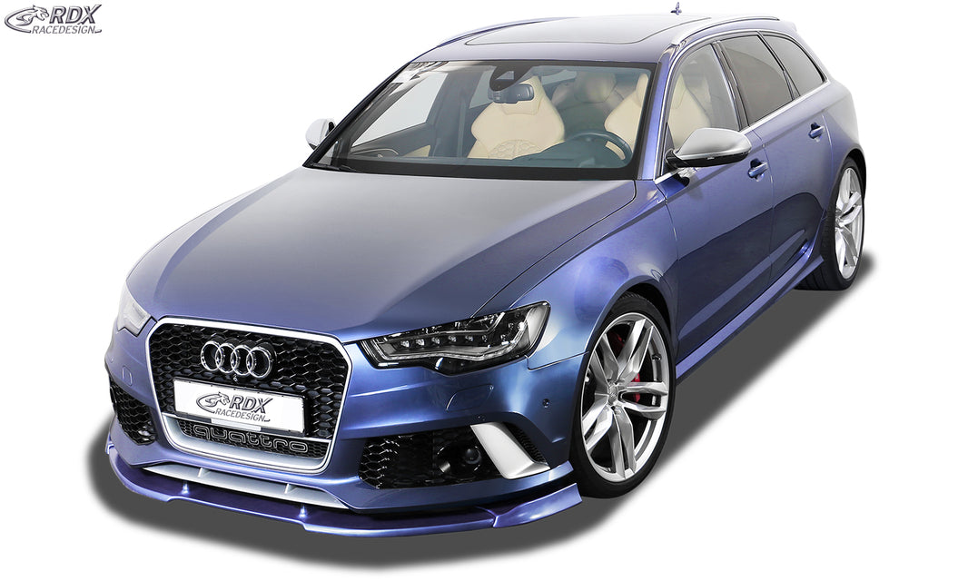 RDX Front Spoiler VARIO-X for AUDI RS6 4G C7 Front Lip Splitter