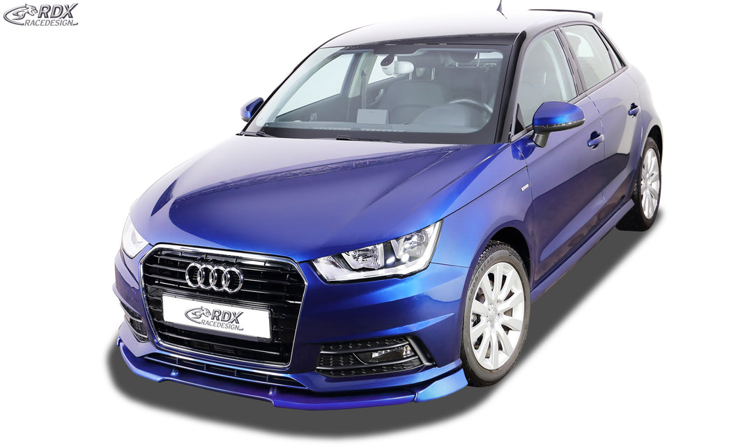 RDX Front Spoiler VARIO-X for AUDI A1 8X & A1 8XA Sportback S-Line (01/2015+) Front Lip Splitter