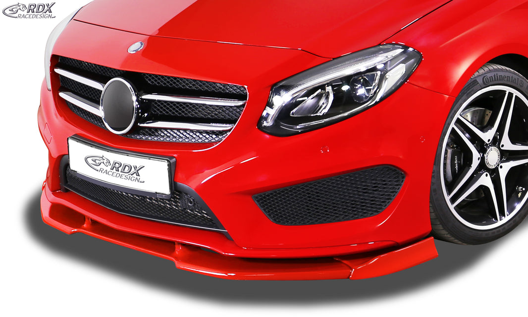RDX Front Spoiler VARIO-X for MERCEDES B-class W 246 AMG-Line Front Lip Splitter