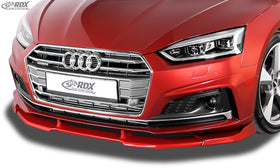 RDX Front Spoiler VARIO-X for AUDI A5 S-Line / S5 (F5, -2020) (Coupe + Convertible + Sportback) Front Lip Splitter