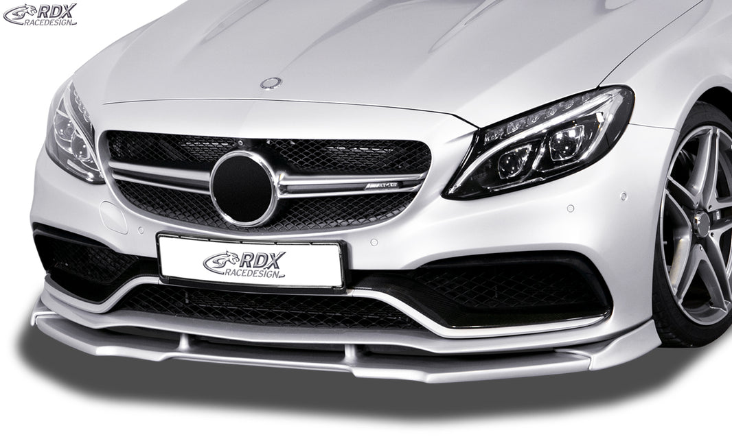 RDX Front Spoiler VARIO-X for MERCEDES C-Class C 63 AMG W205, S205, C205 Front Lip Splitter