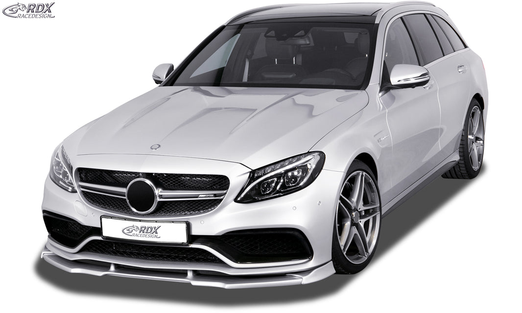 RDX Front Spoiler VARIO-X for MERCEDES C-Class C 63 AMG W205, S205, C205 Front Lip Splitter