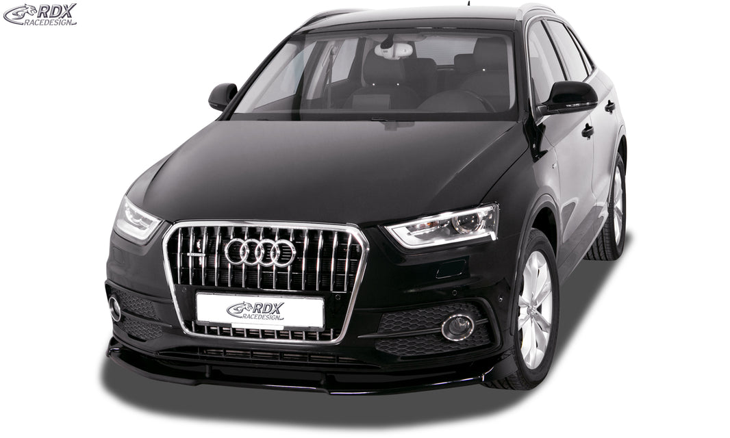 RDX Front Spoiler VARIO-X for AUDI Q3 8U S-Line (2011-2014) Front Lip Splitter