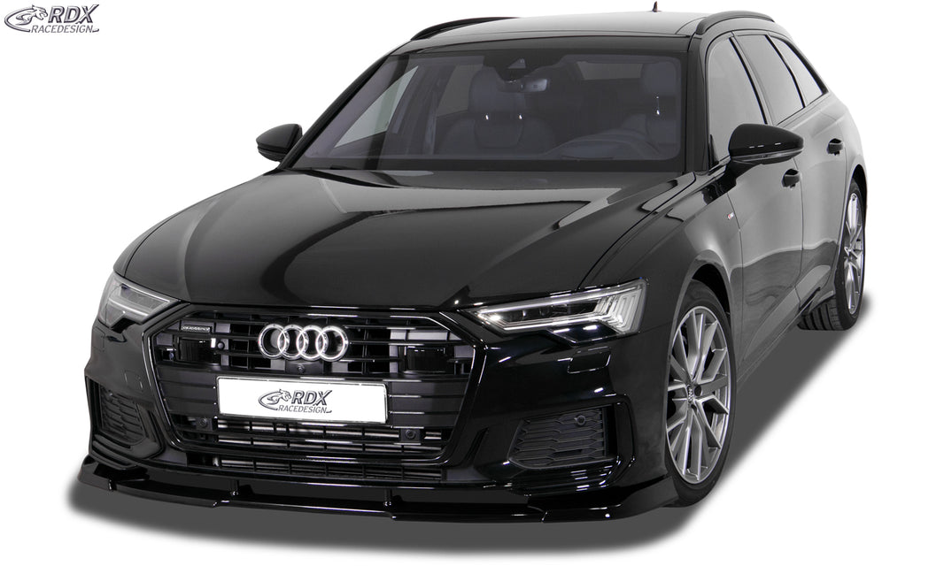 RDX Front Spoiler VARIO-X for AUDI A6 4K C8 2F S-Line / S6 (fit for S-Line- and S6-Frontbumper) Front Lip Splitter