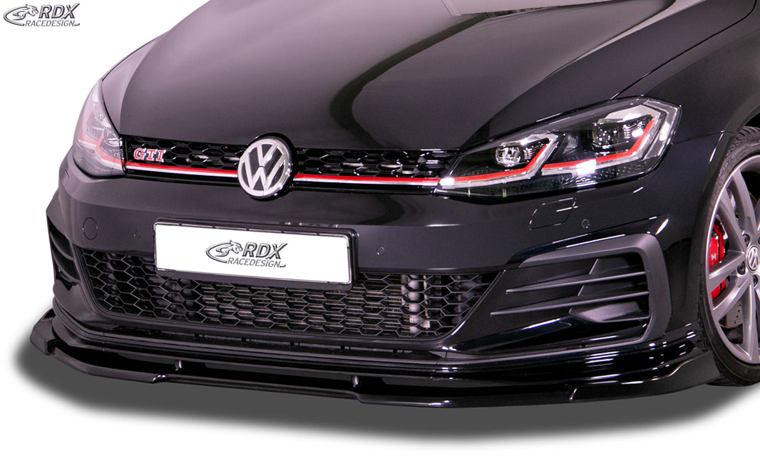 RDX Front Spoiler VARIO-X for VW Golf 7 GTI TCR Facelift 2017+ Front Lip Splitter