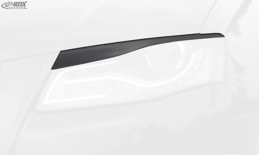 RDX Headlight Covers for AUDI A4 B8, B81, 8K (2008-2011)