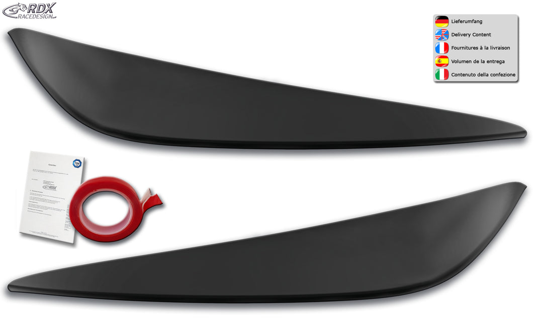 RDX Headlight Covers for BMW 1-series F40 F1H Light Brows