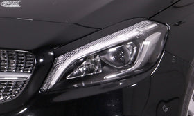 RDX Headlight Covers for MERCEDES A-Class W 176 245G (2012+) Light Brows