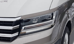 RDX Headlight Covers for VW Crafter & MAN TGE (2017+) Light Brows