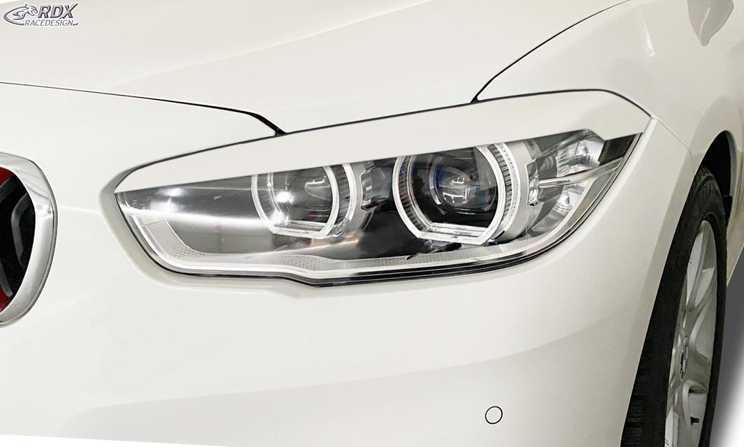 RDX Headlight Covers for BMW 1-series (F20 / F21 / 2015+) Light Brows