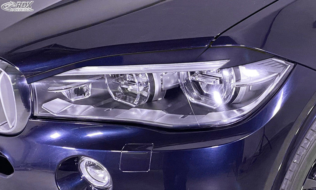 RDX Headlight Covers for BMW X5 (F15 / 2013+) Light Brows