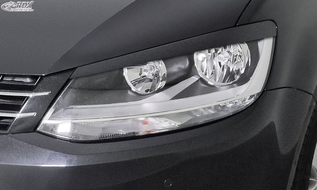 RDX Headlight Covers for VW Sharan (7N / 2010+) & SEAT Alhambra (7N / 2010+) Light Brows