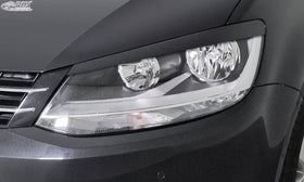 RDX Headlight Covers for VW Sharan (7N / 2010+) & SEAT Alhambra (7N / 2010+) Light Brows